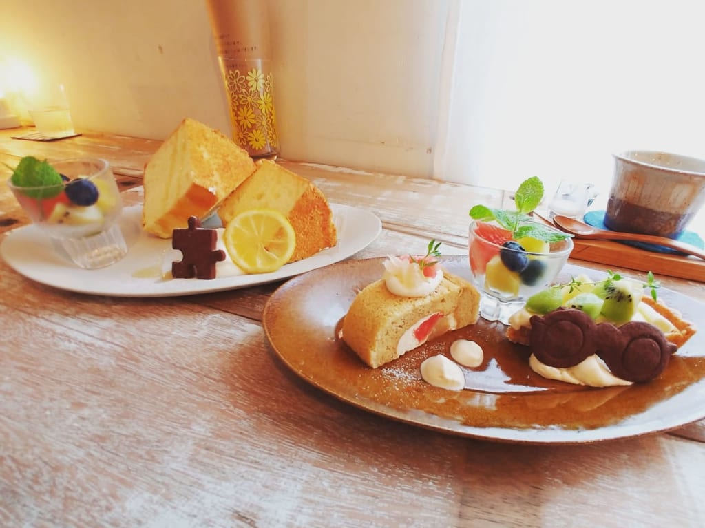 オグカフェのケーキ