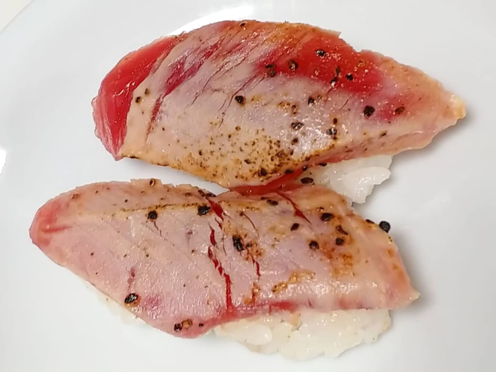 まぐろレアステーキ