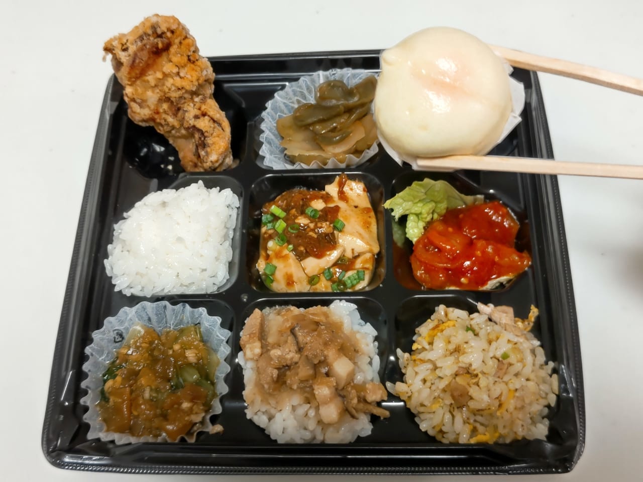 購入したモモゾノ弁当