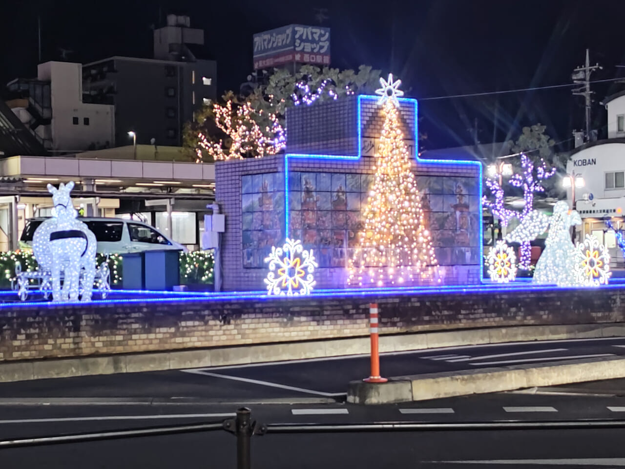 東大宮駅東口 イルミネーション