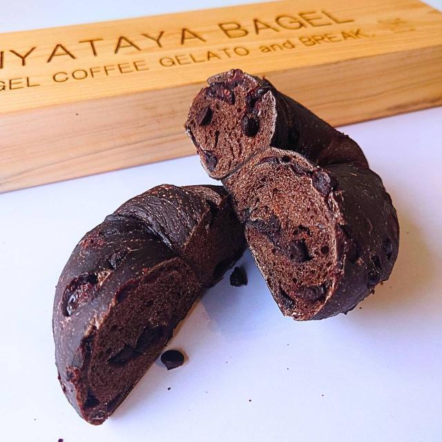 「MIYATAYA BAGEL」 チョコ＆チョコ