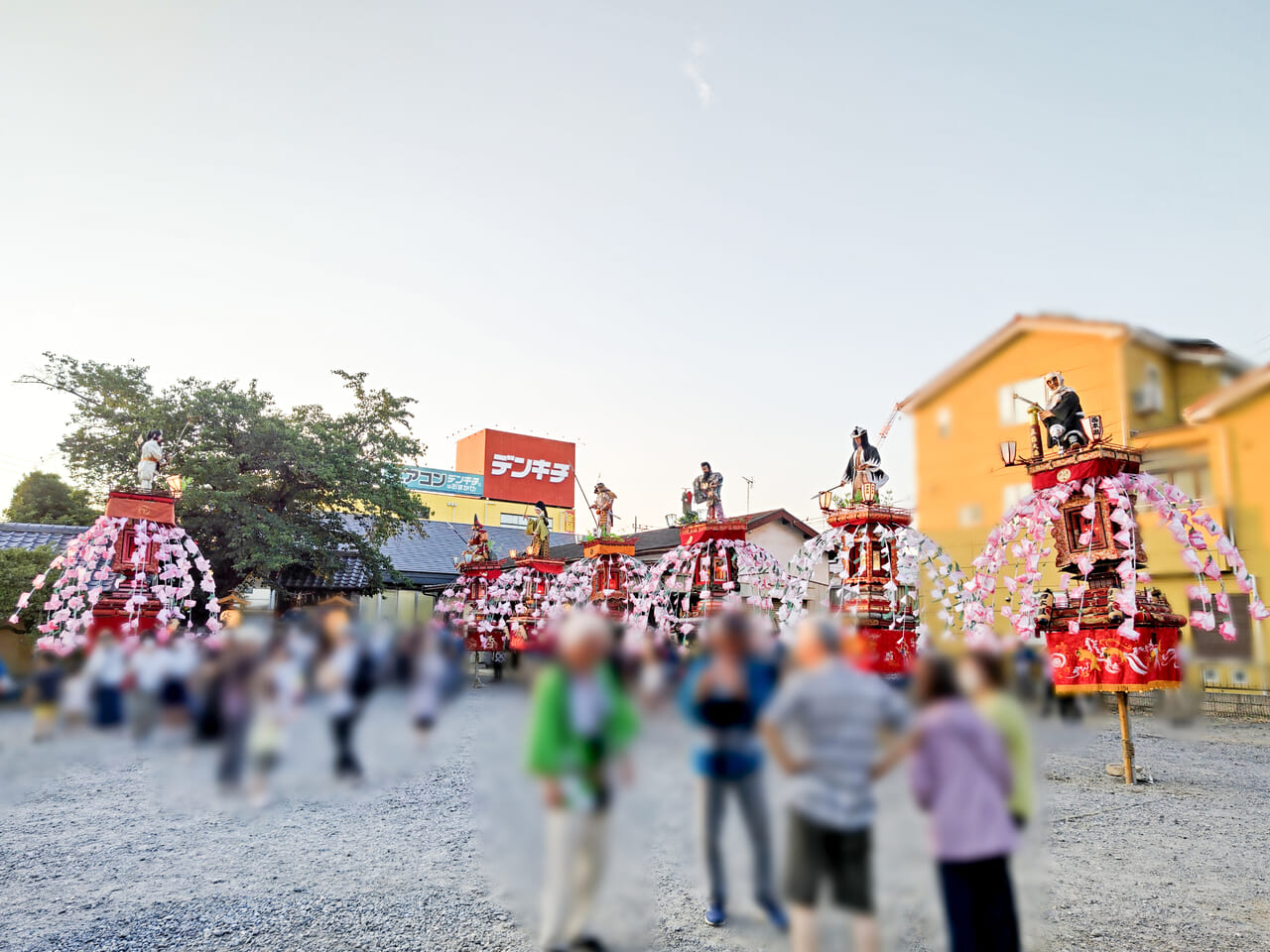 砂万灯祭りの様子