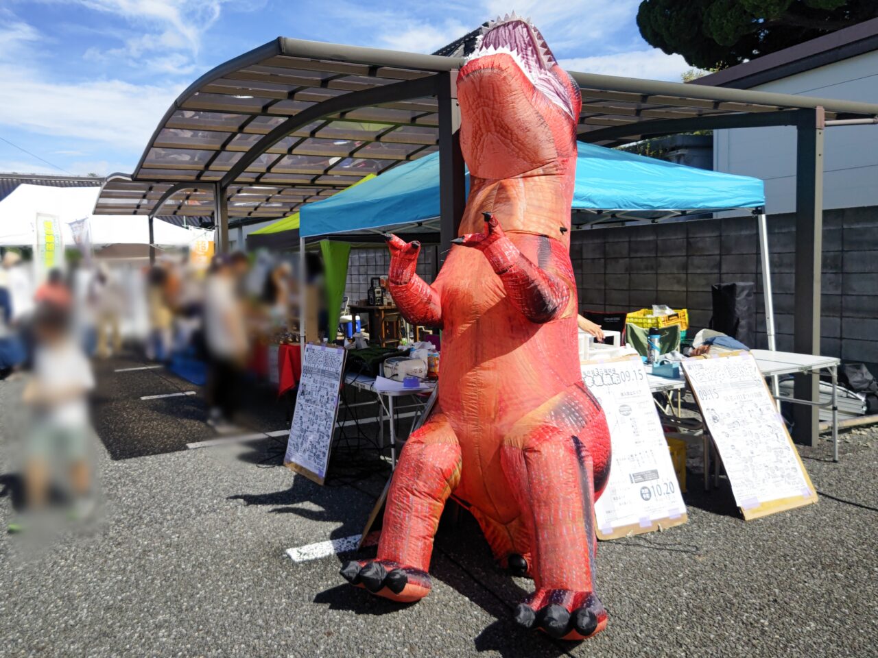 岩槻安穏朝市　フォトスポット