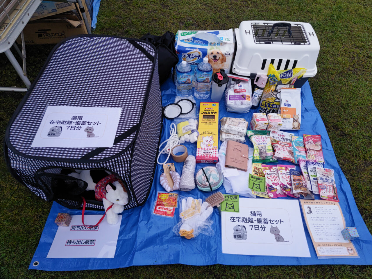 猫の在宅避難グッズ Wish Wish fes.