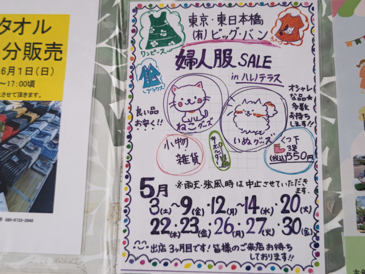 ビック・バン 出店予定