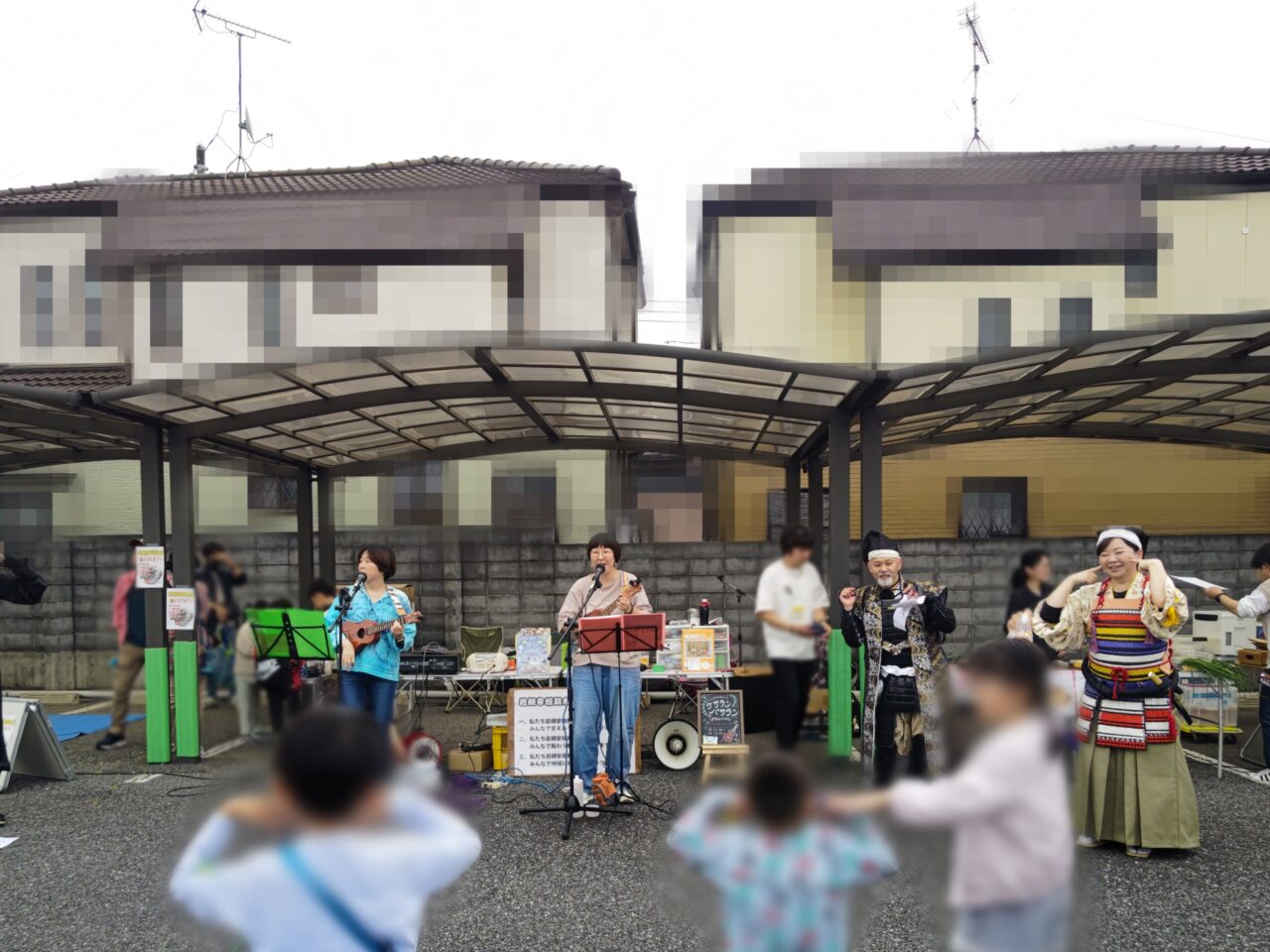 岩槻安穏朝市　4月の様子