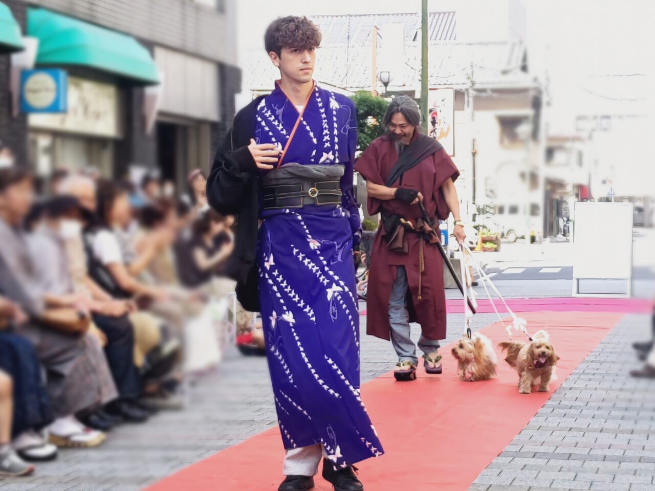 着物ファッションショー 和華祭