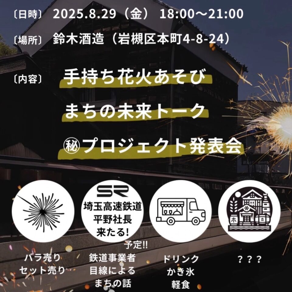 岩槻花火あそび