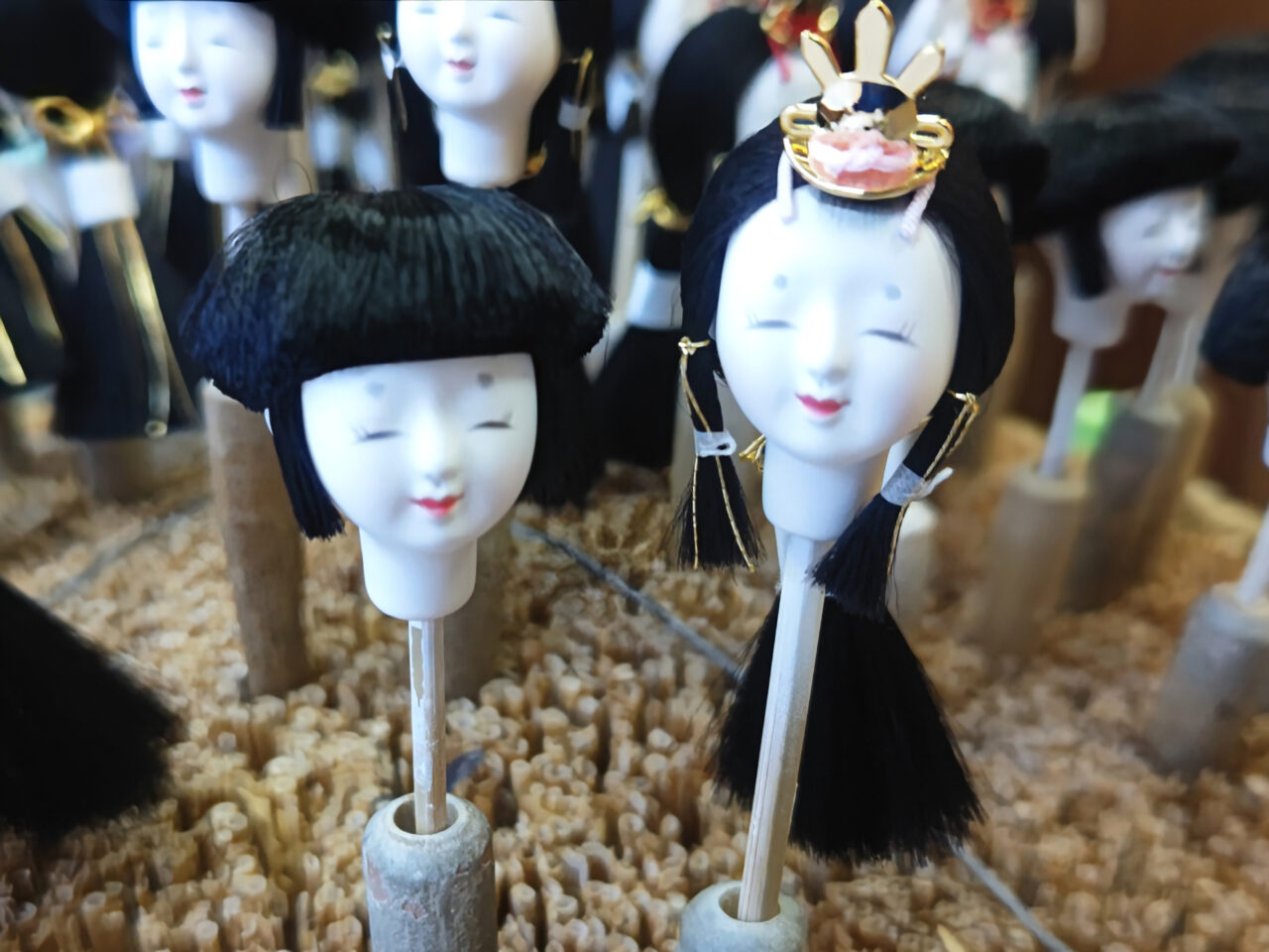 鈴木人形 ワークショップ 顔①