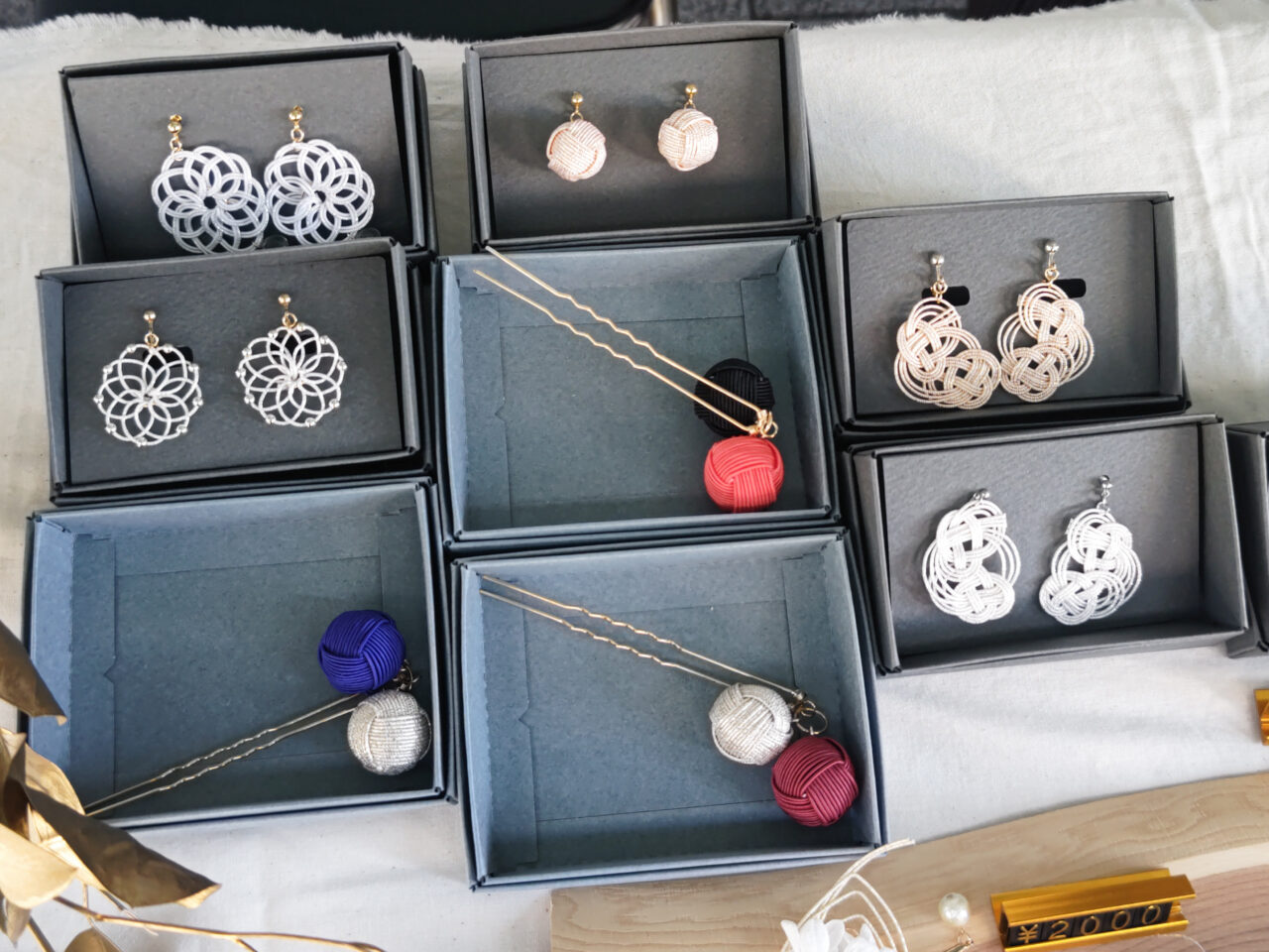 水引アクセサリー 和華祭