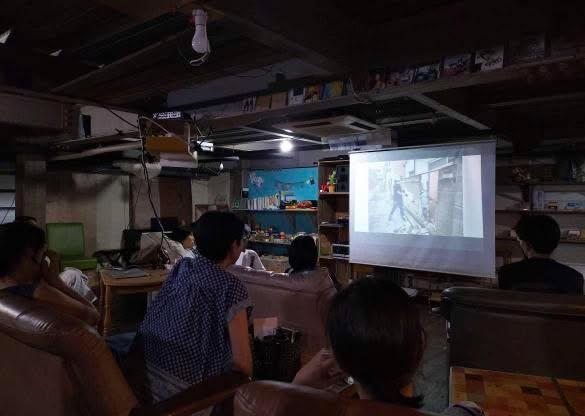 路地裏マーケット シネマプロジェクト