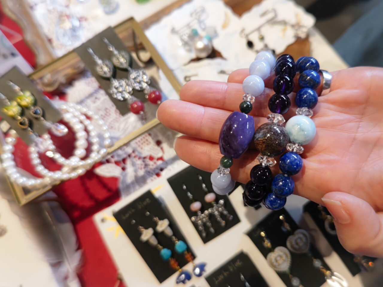 天然石アクセサリー