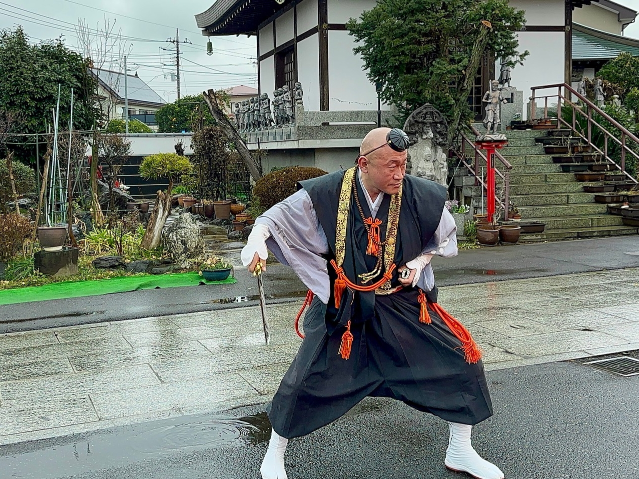 山伏行者による宝剣加持の口上 岩槻大師