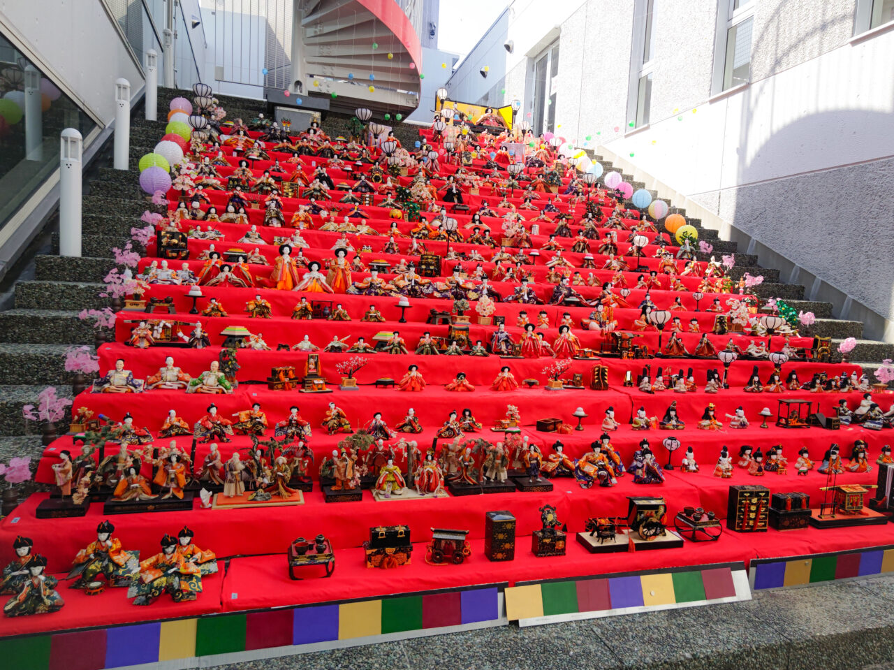 ひな人形の階段飾り2026
