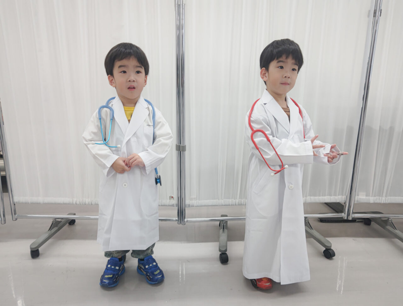 白衣体験 人間総合科学大学