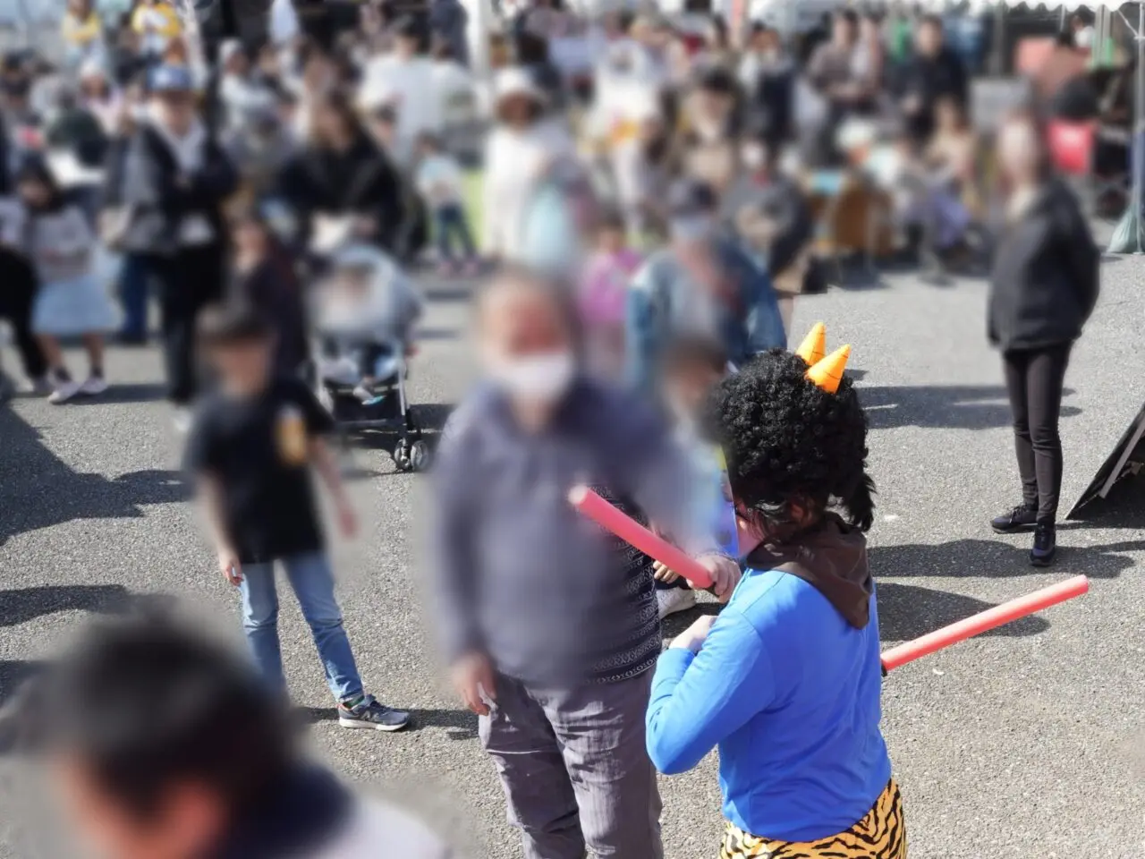 鬼退治 岩槻安穏朝市 2025