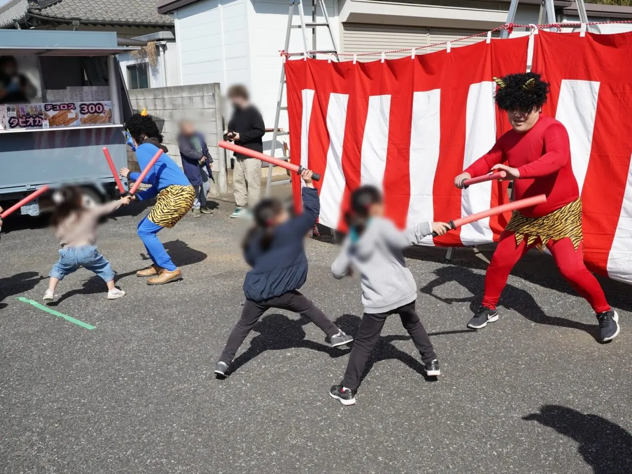 鬼退治 岩槻安穏朝市