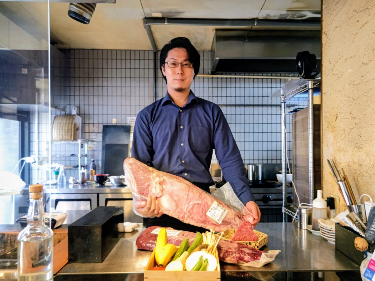 「おくゆき」の店主・奥田さん