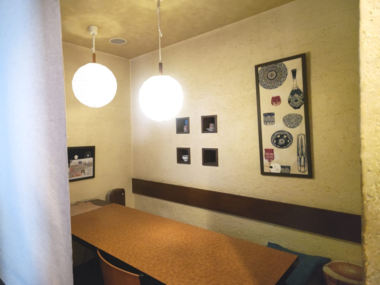 「おくゆき」 店内の様子