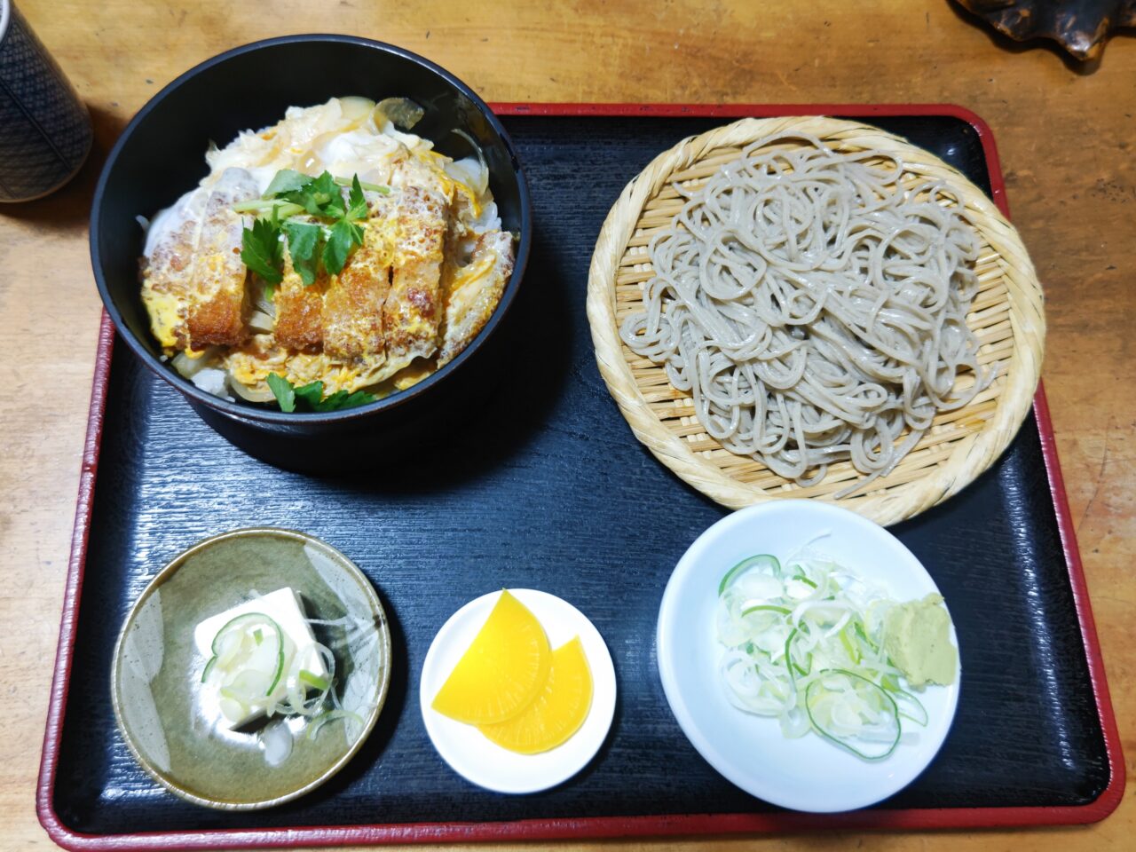 幸福そば 平日限定セットメニュー