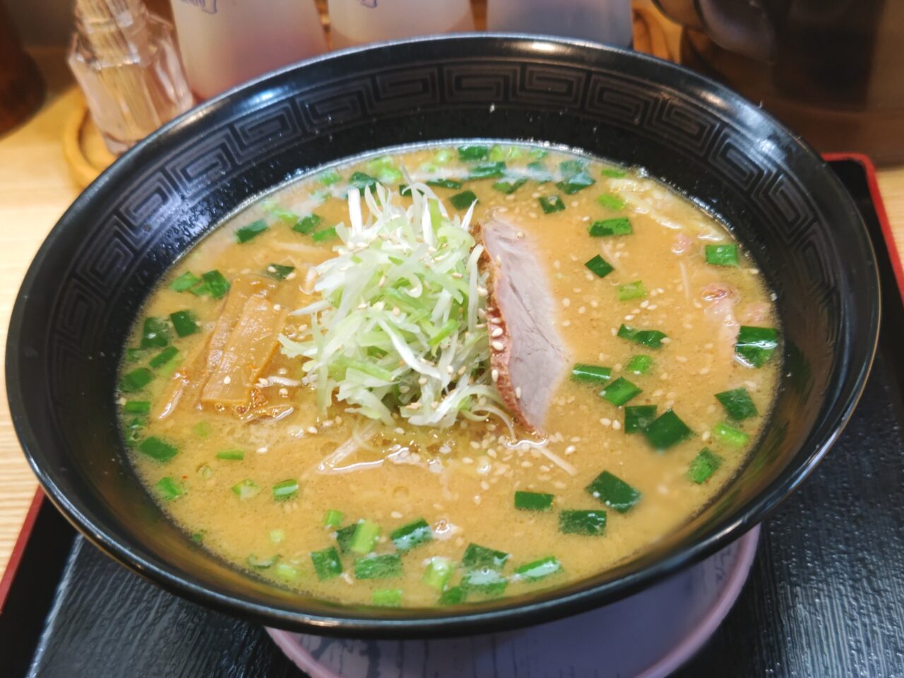 朝ラーメン（赤味噌） 麺家 光