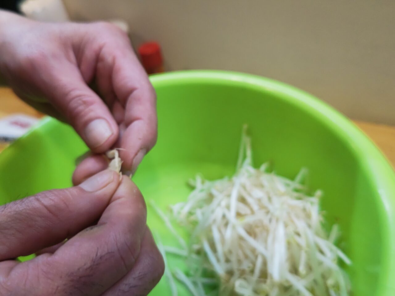もやしのひげとり 麺家 光