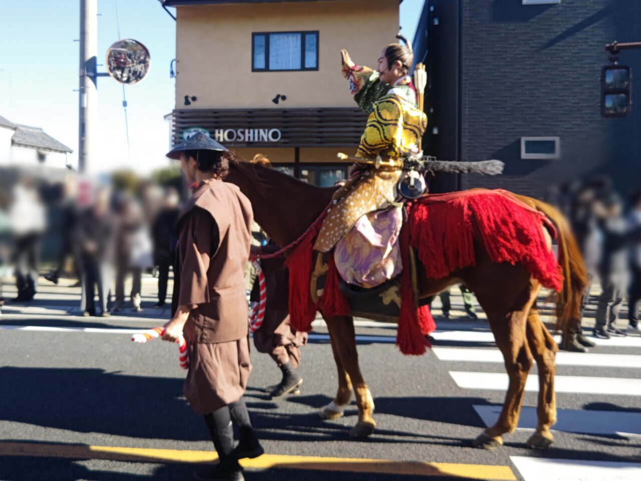 城下町岩槻鷹狩り行列