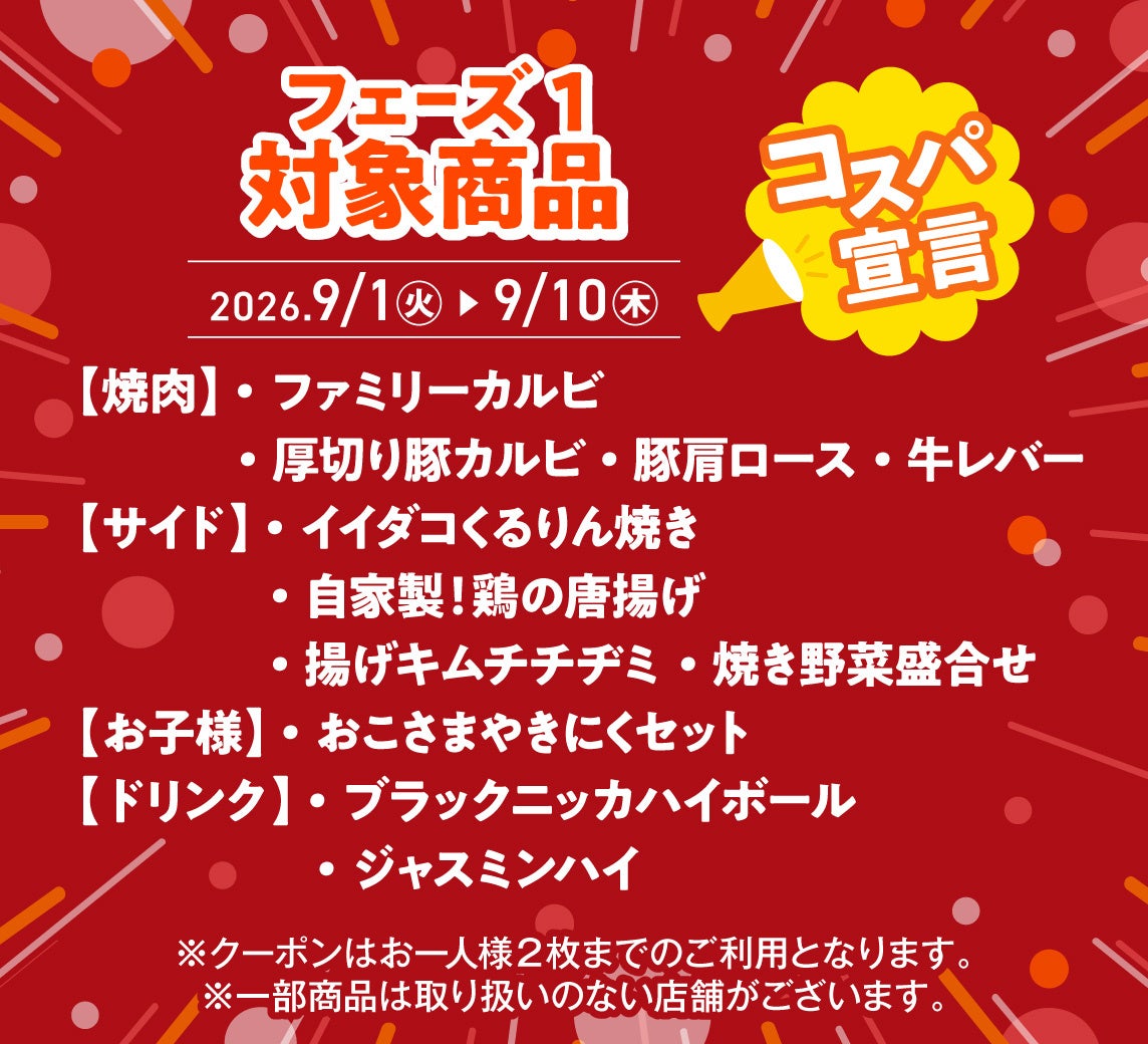 フェーズ1 対象商品
