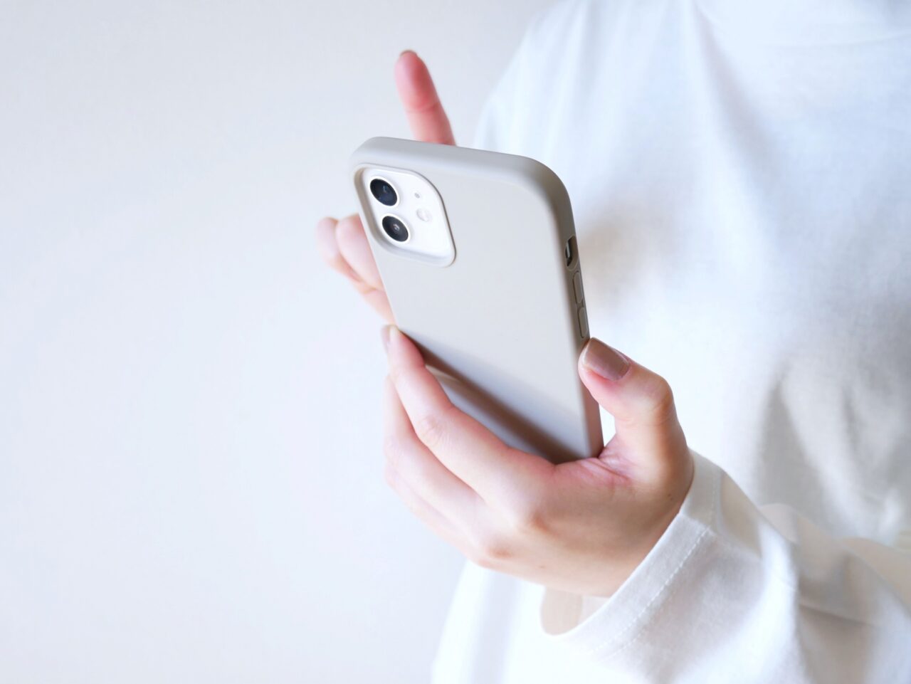 スマホをチェック