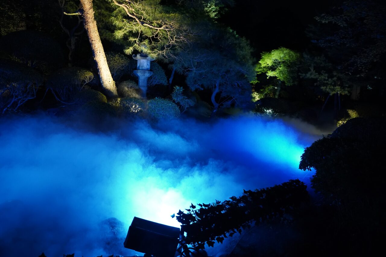 岩槻 久伊豆神社 「夜い宮」 雲海