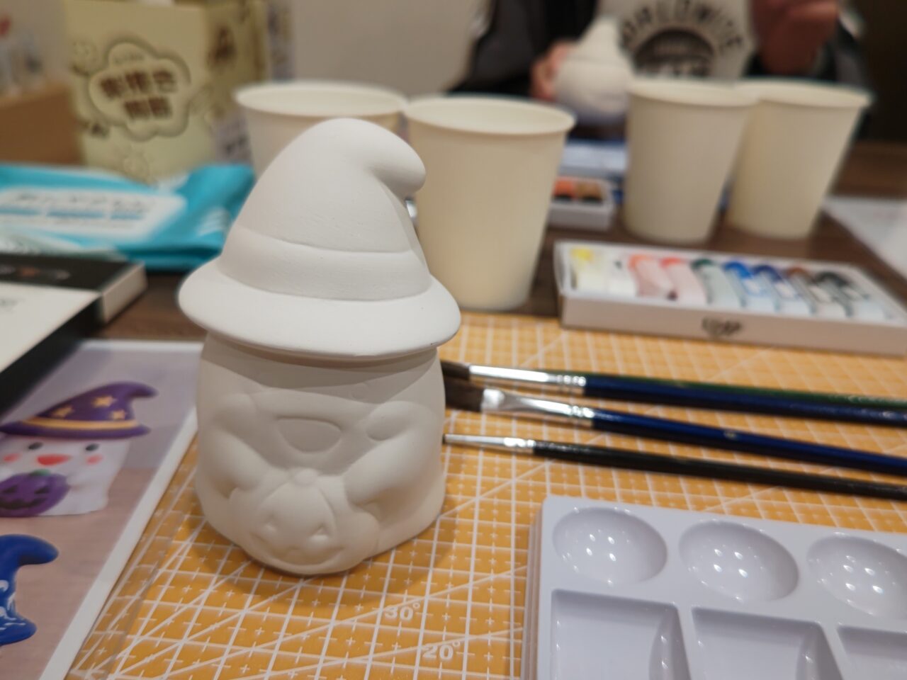 鈴木人形 陶器絵付け体験