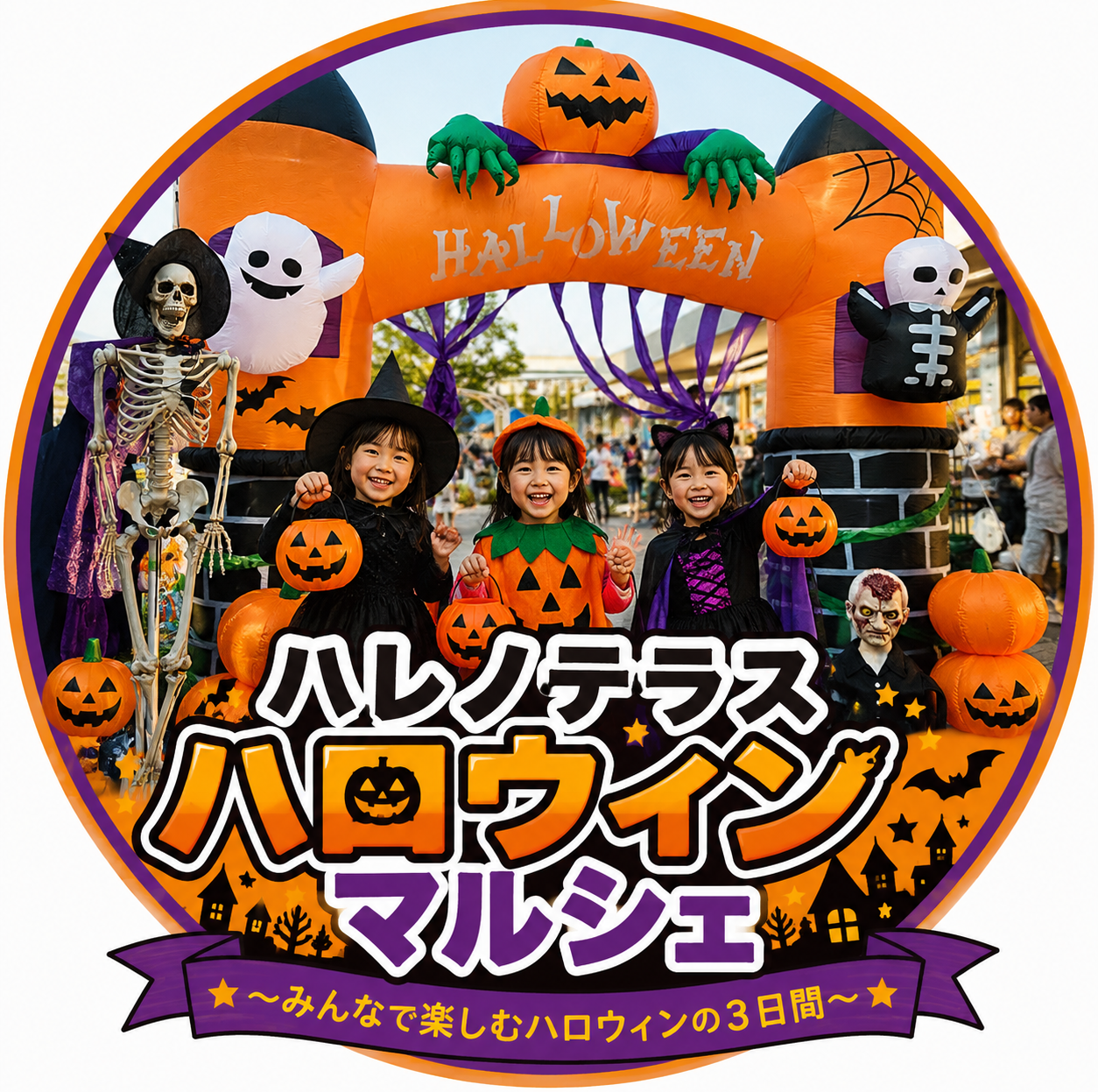 ハレノテラス ハロウィンマルシェ #ハレハロ